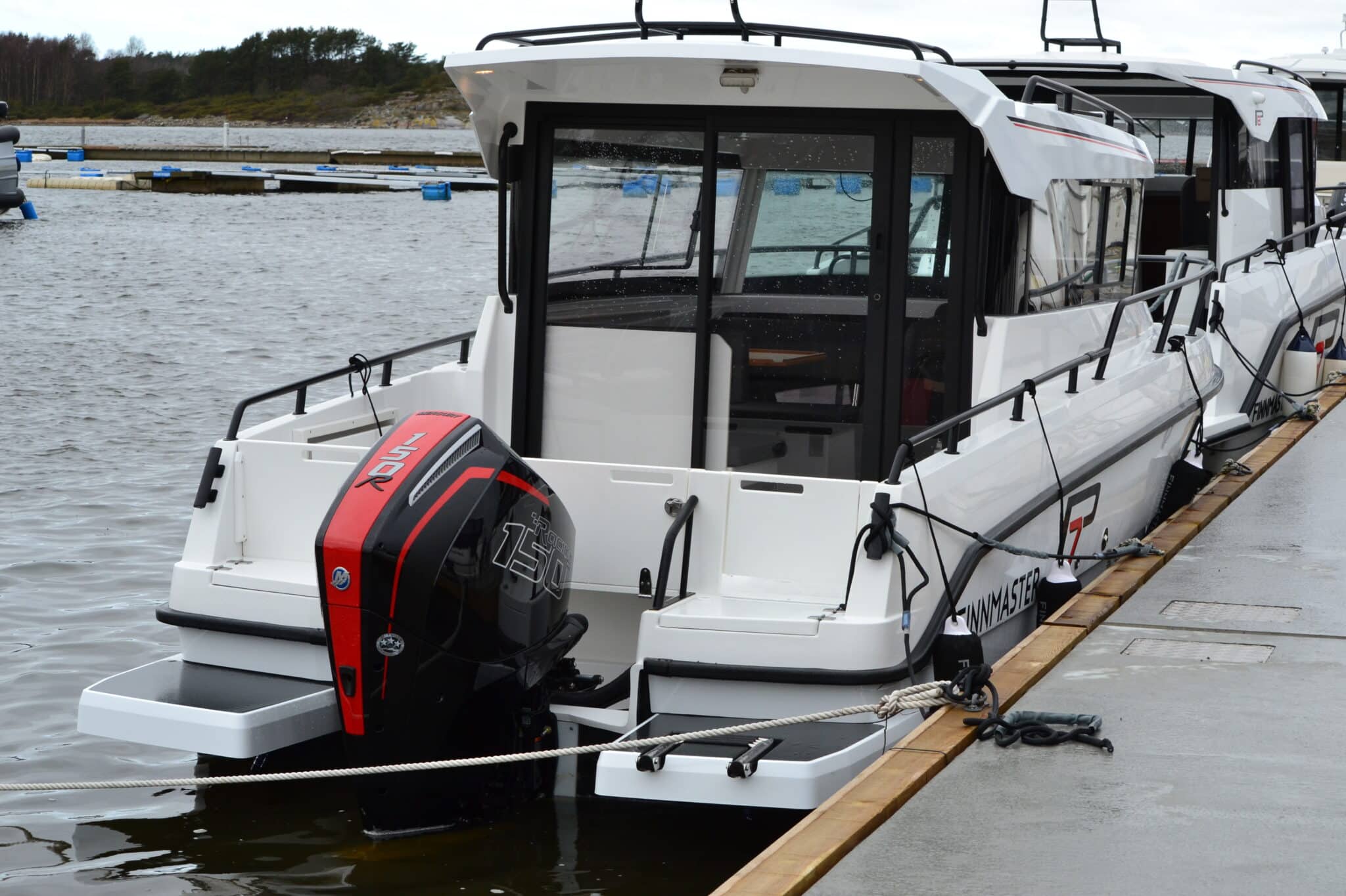 Finnmaster P7 150HK Mercury Racing